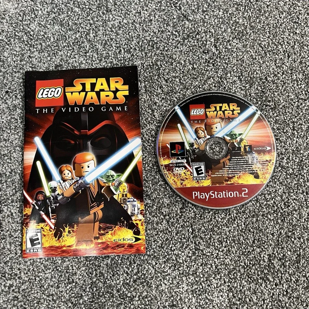 LEGO Star Wars The Video Game PS2 Greatest Hits CIB Complete w Manual